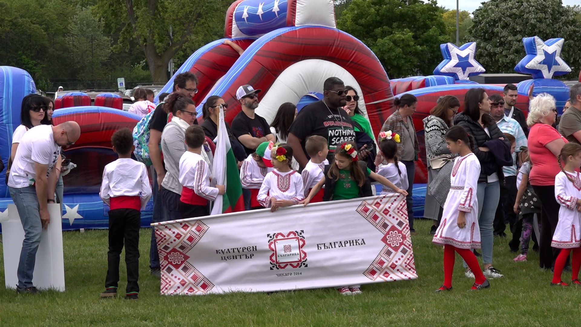 Fourth Bulgarian Parade in Chicago in Celebration of May 24th